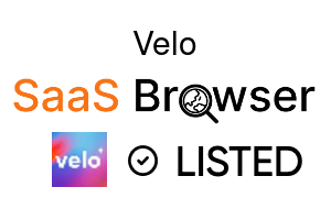 Velo - SaaS Browser Verified Badge
