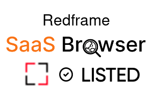 Redframe - SaaS Browser Verified Badge