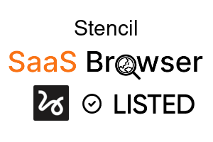 Stencil - SaaS Browser Verified Badge