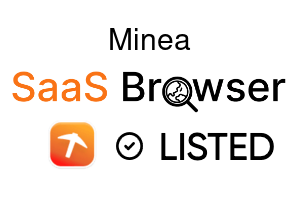 Minea - SaaS Browser Verified Badge
