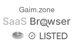 Gaim.zone - SaaS Browser Verified Badge