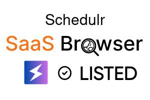 Schedulr - SaaS Browser Verified Badge