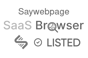 Saywebpage - SaaS Browser Verified Badge