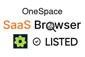 OneSpace - SaaS Browser Verified Badge
