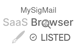 MySigMail - SaaS Browser Verified Badge