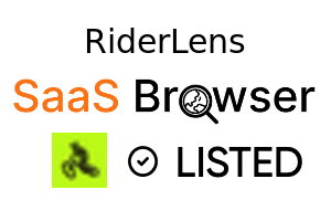 RiderLens - SaaS Browser Verified Badge