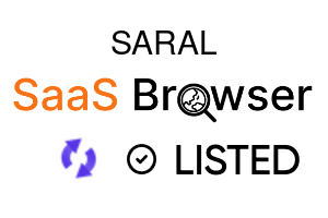 SARAL - SaaS Browser Verified Badge