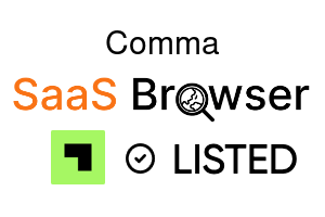 Comma - SaaS Browser Verified Badge