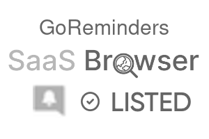 GoReminders - SaaS Browser Verified Badge