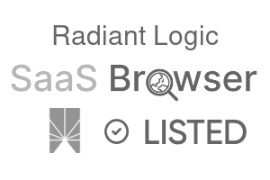 Radiant Logic - SaaS Browser Verified Badge