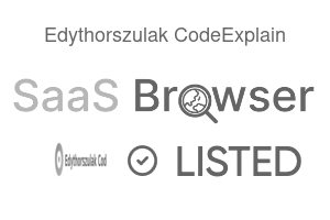 Edythorszulak CodeExplain - SaaS Browser Verified Badge