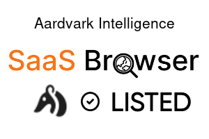 Aardvark Intelligence - SaaS Browser Verified Badge