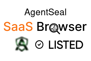 AgentSeal - SaaS Browser Verified Badge