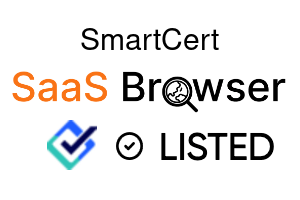 SmartCert - SaaS Browser Verified Badge