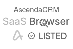 AscendaCRM - SaaS Browser Verified Badge