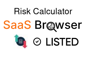 Risk Calculator - SaaS Browser Verified Badge