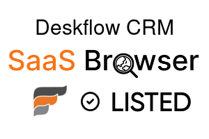 Deskflow CRM - SaaS Browser Verified Badge