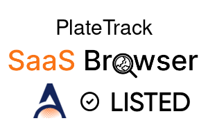 PlateTrack - SaaS Browser Verified Badge