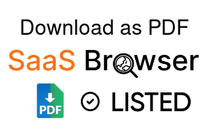 Download as PDF - SaaS Browser Verified Badge