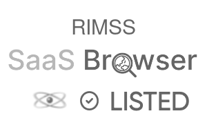 RIMSS - SaaS Browser Verified Badge