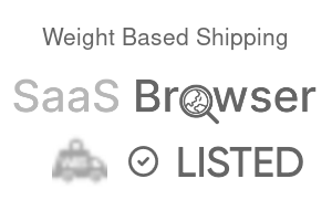 Weight Based Shipping - SaaS Browser Verified Badge