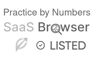 Practice by Numbers - SaaS Browser Verified Badge