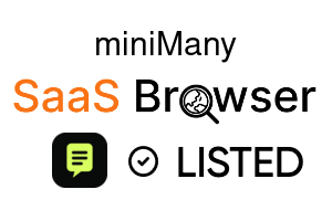 miniMany - SaaS Browser Verified Badge