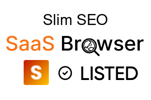 Slim SEO - SaaS Browser Verified Badge