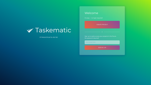 Taskematic Screenshot