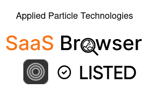 Applied Particle Technologies - SaaS Browser Verified Badge