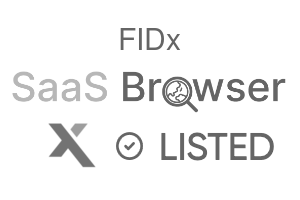 FIDx - SaaS Browser Verified Badge