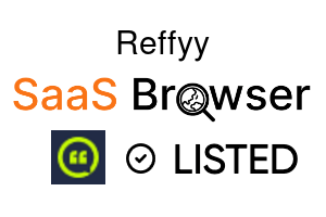 Reffyy - SaaS Browser Verified Badge
