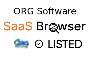 ORG Software - SaaS Browser Verified Badge