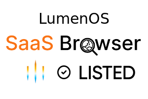LumenOS - SaaS Browser Verified Badge