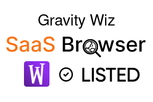 Gravity Wiz - SaaS Browser Verified Badge