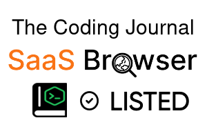 The Coding Journal - SaaS Browser Verified Badge