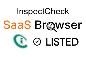 InspectCheck - SaaS Browser Verified Badge