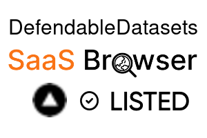 DefendableDatasets - SaaS Browser Verified Badge