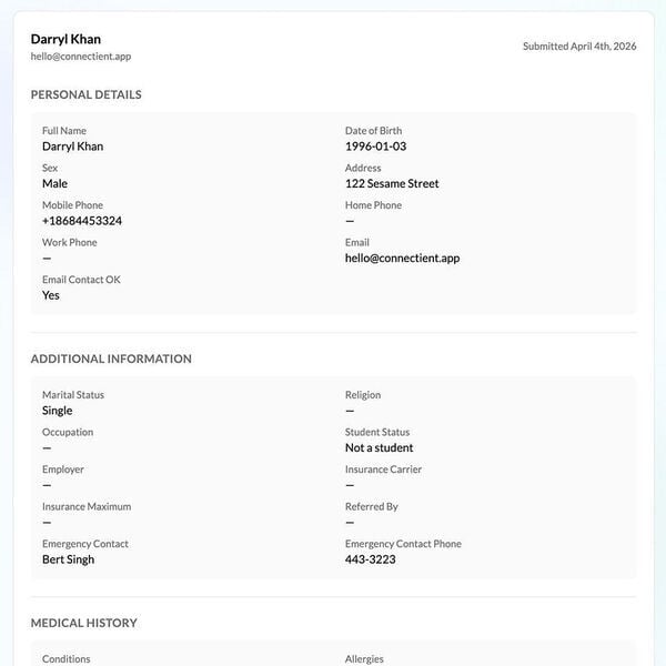 Connectient Screenshot 4