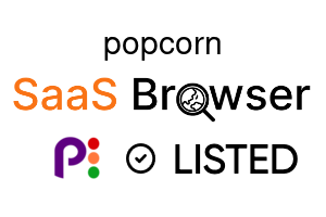 popcorn - SaaS Browser Verified Badge