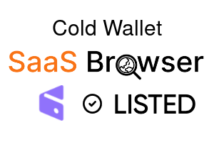 Cold Wallet - SaaS Browser Verified Badge