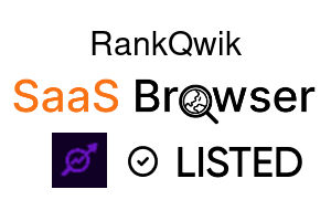 RankQwik - SaaS Browser Verified Badge