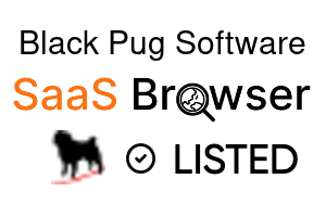 Black Pug Software - SaaS Browser Verified Badge