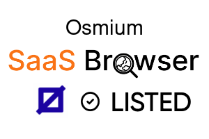 Osmium - SaaS Browser Verified Badge