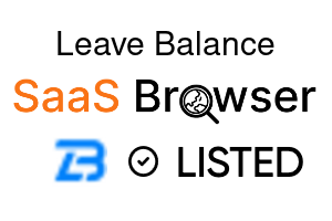 Leave Balance - SaaS Browser Verified Badge
