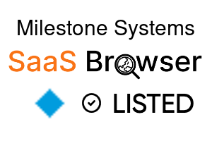 Milestone Systems - SaaS Browser Verified Badge