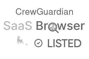 CrewGuardian - SaaS Browser Verified Badge