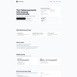 WorkConnect Screenshot