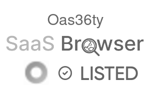 Oas36ty - SaaS Browser Verified Badge