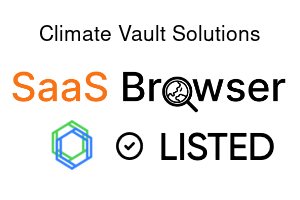 Climate Vault Solutions - SaaS Browser Verified Badge